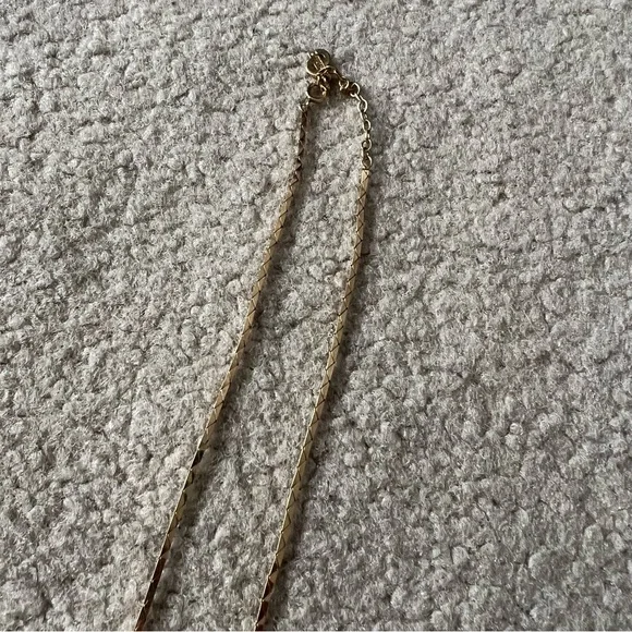 Vintage 1980s Christian Dior Signed Swarovski Crystal Faux Pearl Gold Necklace - Picture 7 of 16